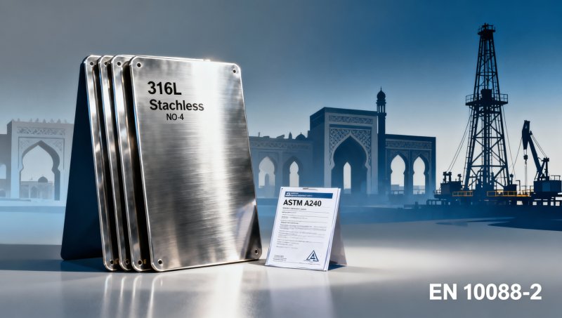 Proveedor de placas planas de acero inoxidable en Medio Oriente: Lista verificada de 7 distribuidores con apoyo de despacho aduanero en EAU|Arabia Saudita