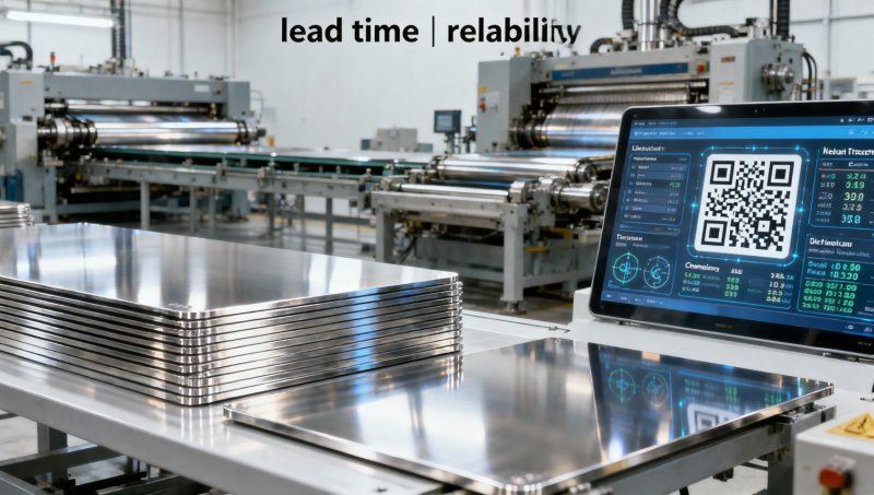 How procurement managers in Dubai compare lead times, MOQs, and traceability across five flat plate stainless steel suppliers