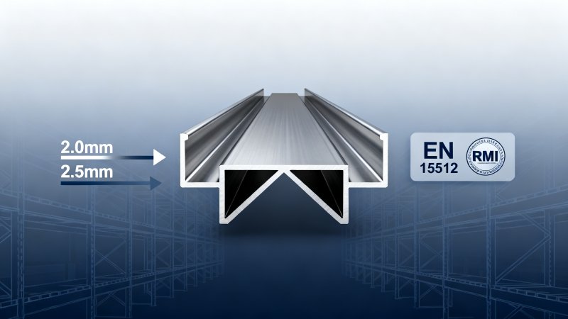 Why metal channel for warehouse shelving with 2.5mm thickness outperforms 2