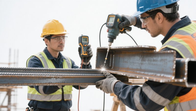 How ASTM steel angle specifications define minimum yield strength for fire-rated stair enclosures