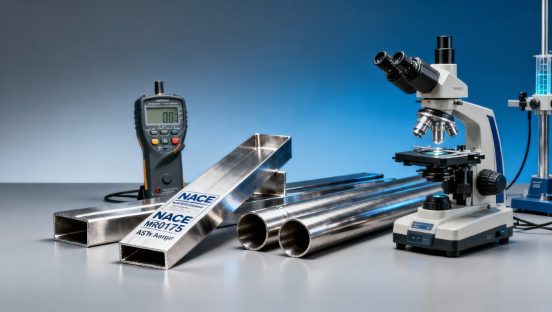 Why ASTM stainless steel for chemical processing must meet NACE MR0175 in aggressive sulfur environments