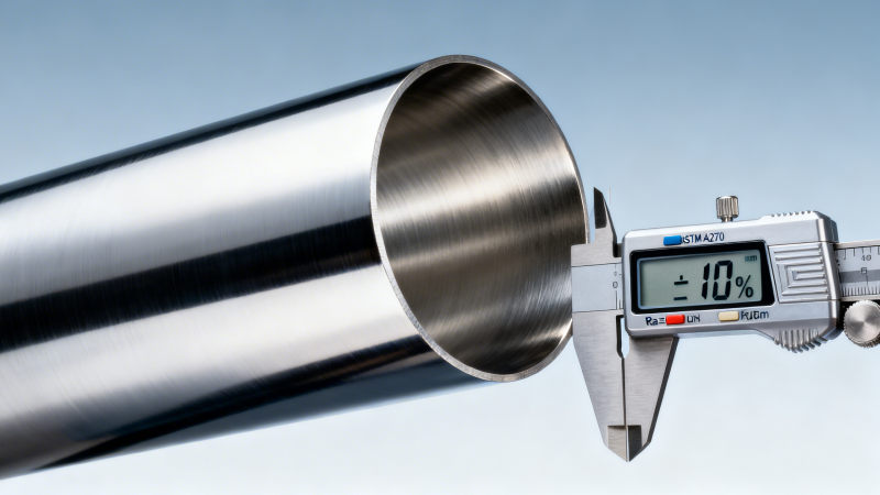 Which pipe stainless steel ASTM standard applies when designing food-grade process piping systems
