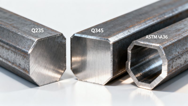 How Does Q235 Steel Compare to Q345 and ASTM A36 in Yield Strength, Weldability, and Cost for Mid-Rise Building Frames?
