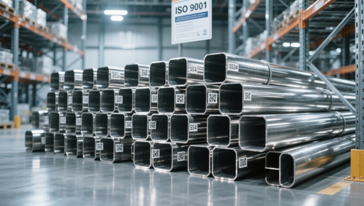 Why some buyers pay 18% more for ss pipe price per meter with ISO 9001 traceability