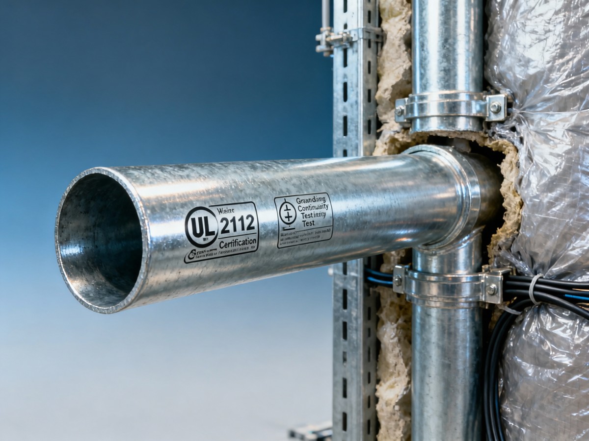 Galvanized Steel Conduit in Data Centers: Why Fire Safety Ratings and Grounding Performance Matter More Than Zinc Thickness Alone