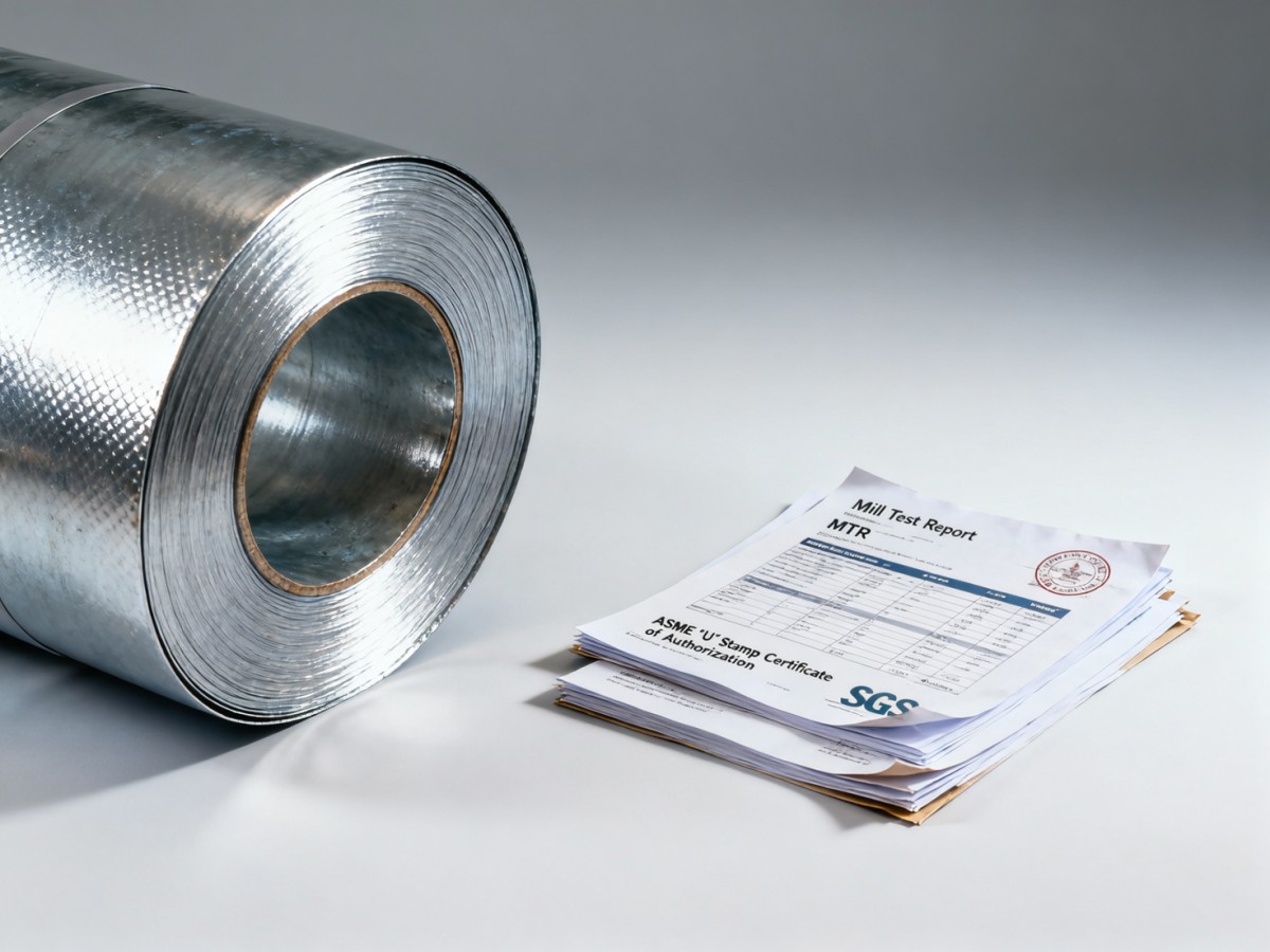 What Certification Documents Do Buyers Need When Sourcing Z150 Steel Sheet for ASME Code Compliance?