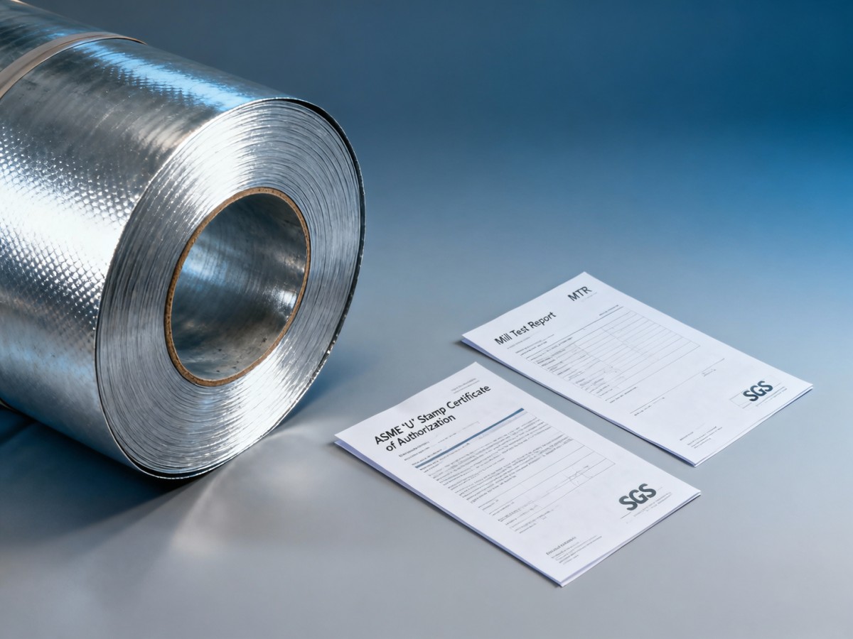 What Certification Documents Do Buyers Need When Sourcing Z150 Steel Sheet for ASME Code Compliance?
