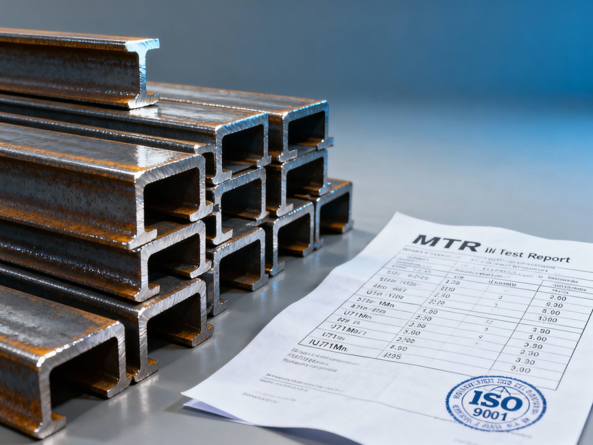 Are Hot Rolled I Beams for Crane Rails Typically Supplied With Mill Test Reports or Third-Party Certifications?
