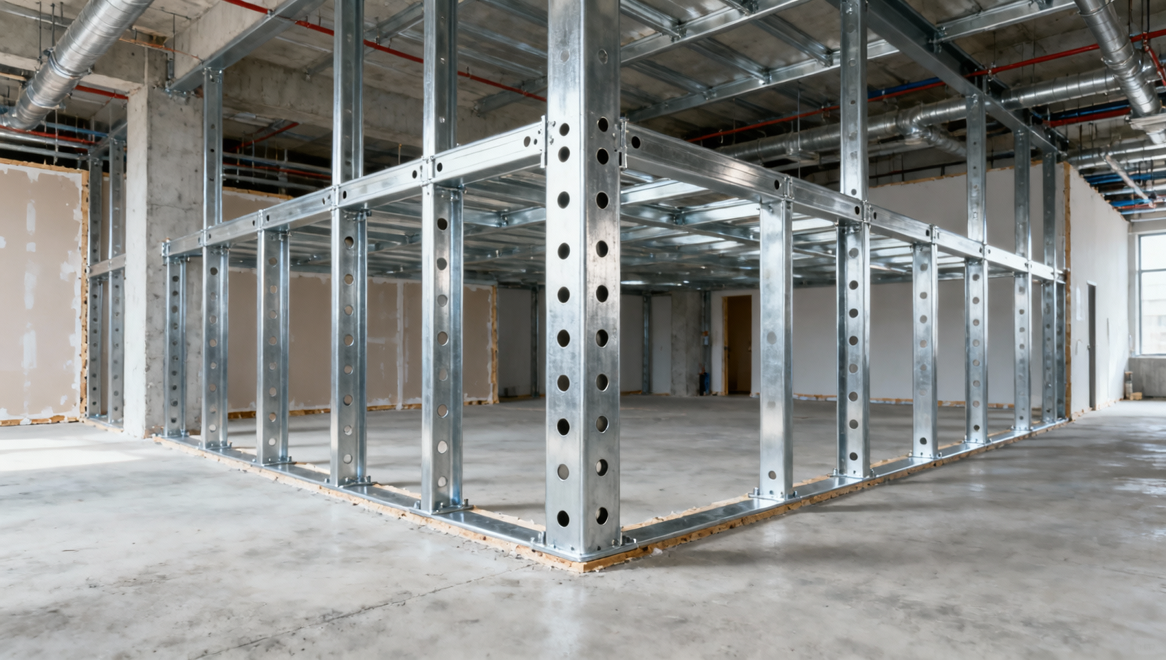 Por qué el ángulo de pared metálico es preferido sobre la madera para estructuras interiores comerciales en 2026