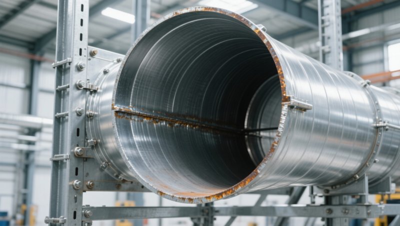 How hot galvanized steel performs under thermal cycling in industrial HVAC duct systems