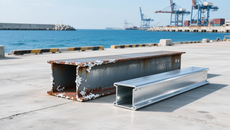 What happens to hot galvanized steel after 15 years of coastal exposure — real-world case data from 2026 inspections