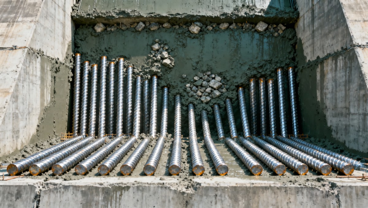 How Steel Rod High Strength Grades Impact Concrete Crack Control in Large-Scale Hydropower Dams