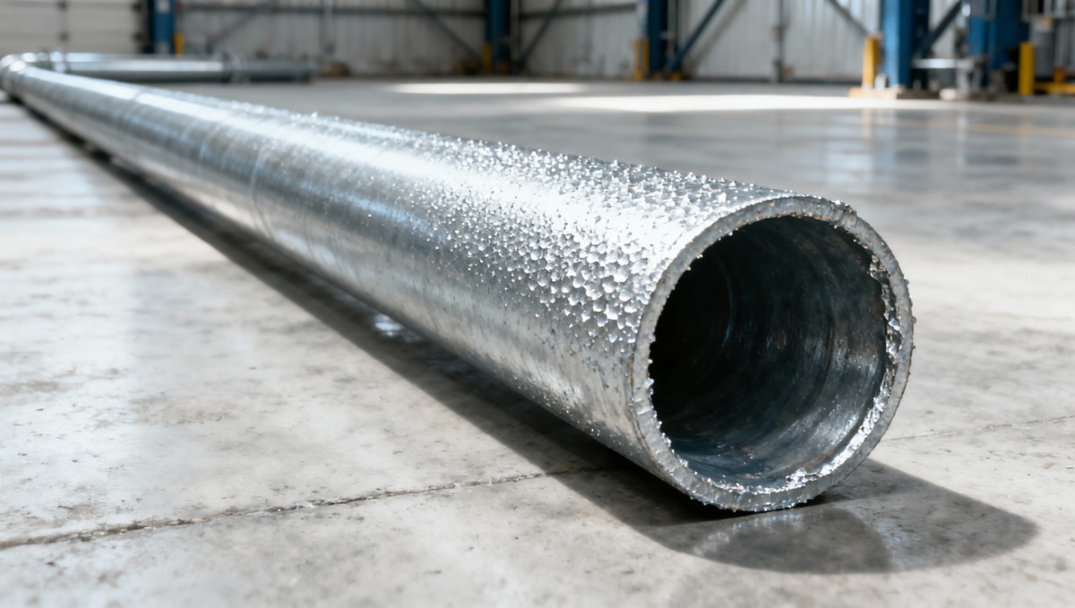 What is electrical conduit galvanized and how does it resist corrosion?