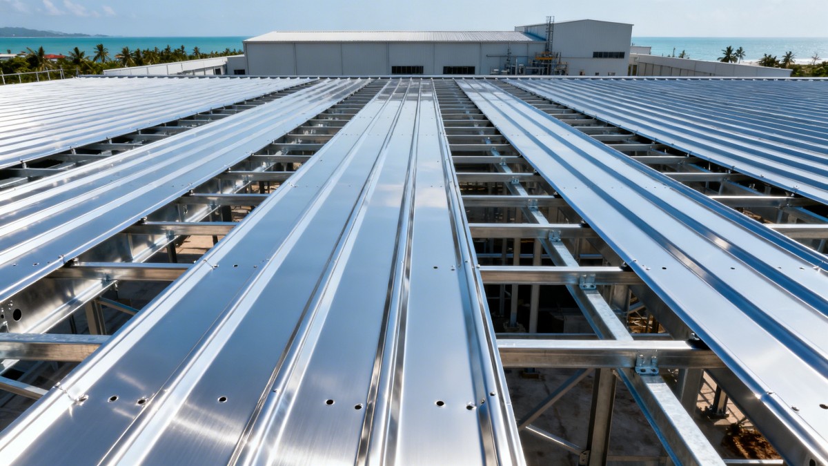 Lightweight steel roofing cut labor time — but increased long-term maintenance frequency