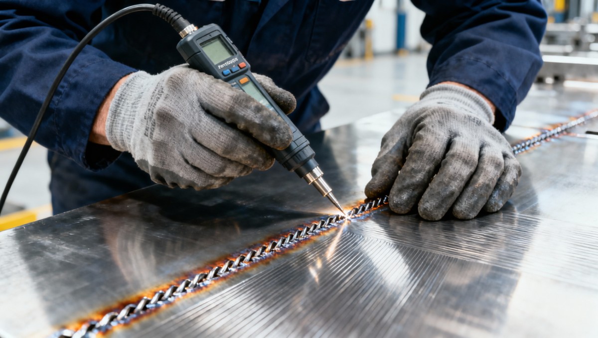 316 stainless steel plate shows visible grain shift after welding — is it still fit for service?