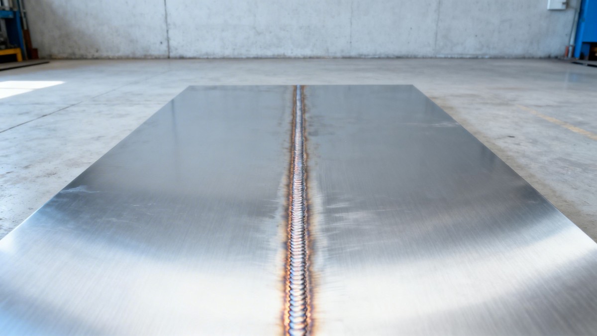 316 stainless steel plate shows visible grain shift after welding — is it still fit for service?