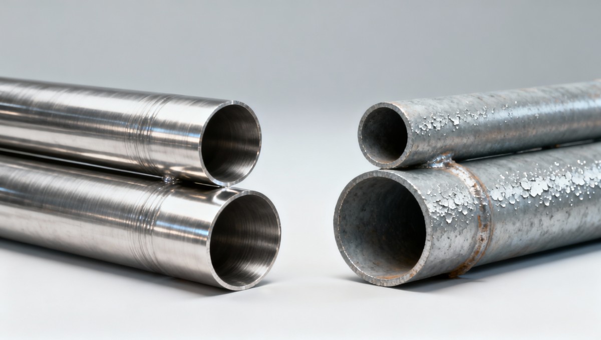 High strength stainless steel pipe vs. carbon alternatives — where does the break-even point lie?