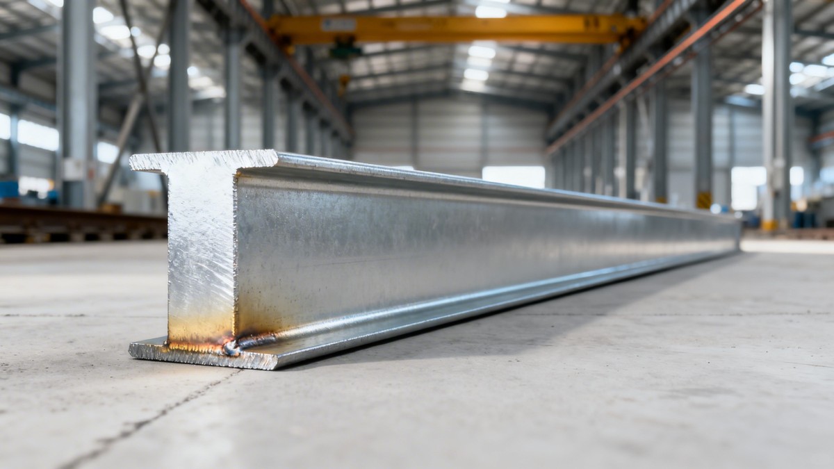 Hot dip galvanized steel beam: How much corrosion resistance is lost after cutting or welding?