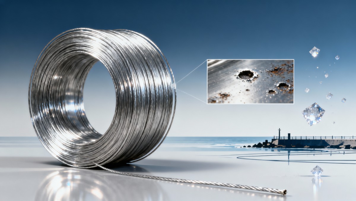Stainless steel coil wire that passes ASTM A313—but still corrodes in coastal installations