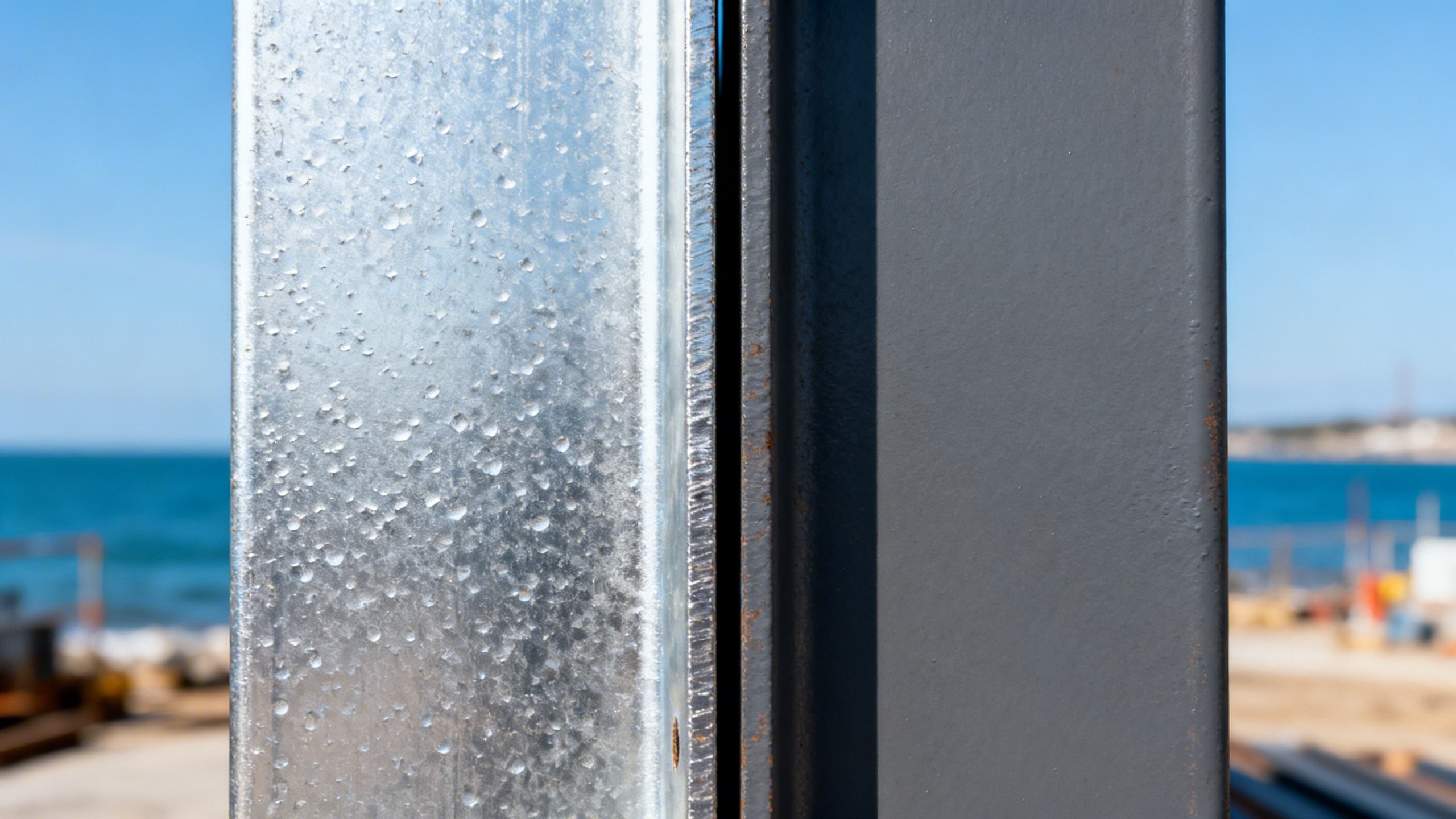 Ángulo de acero galvanizado vs. ángulo de acero al carbono pintado: ¿Cuál dura más en proyectos costeros?