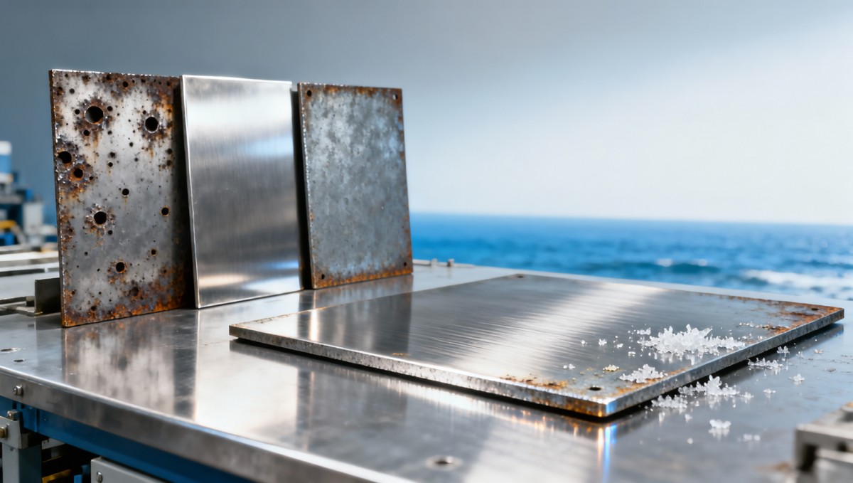 Is 304 stainless plate really corrosion-resistant in coastal installations?