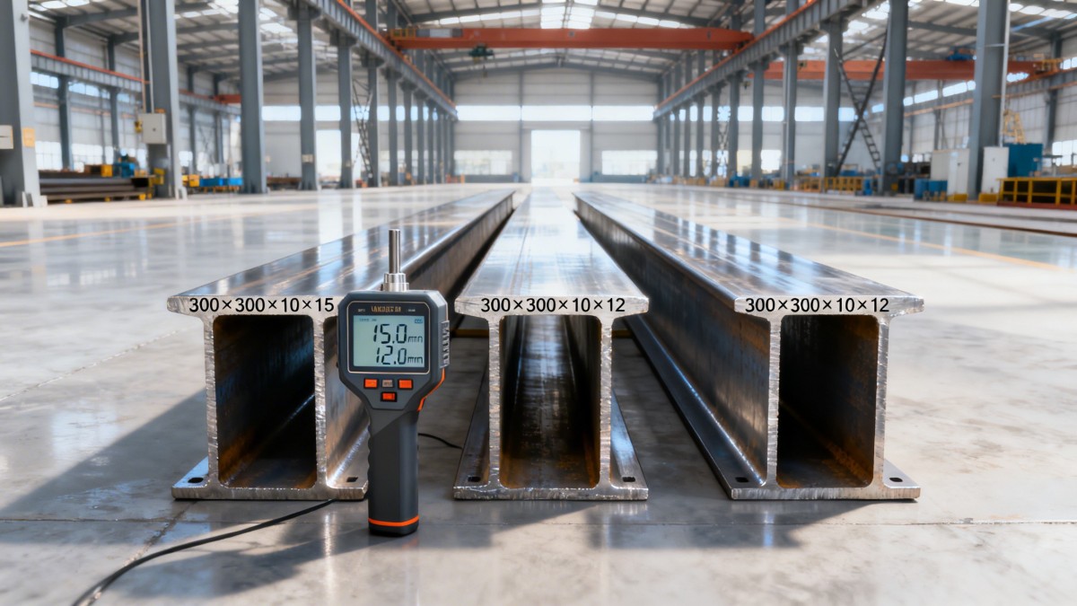 Why H-beam steel price varies by flange thickness — not just weight
