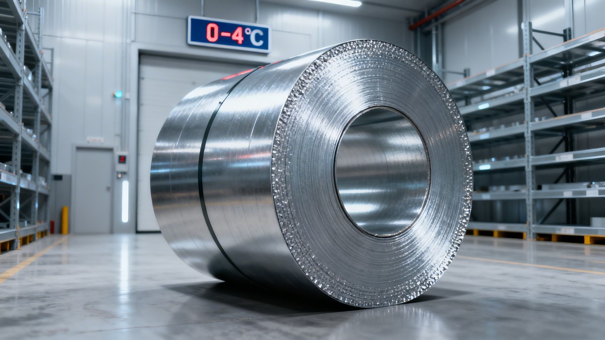 Coil galvanized storage below 5°C — does hydrogen embrittlement risk increase?