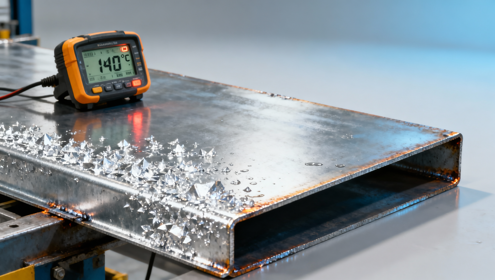 Distorsión por soldadura en placas de metal galvanizado: Cómo el precalentamiento reduce la deformación en espesores de 8 mm+