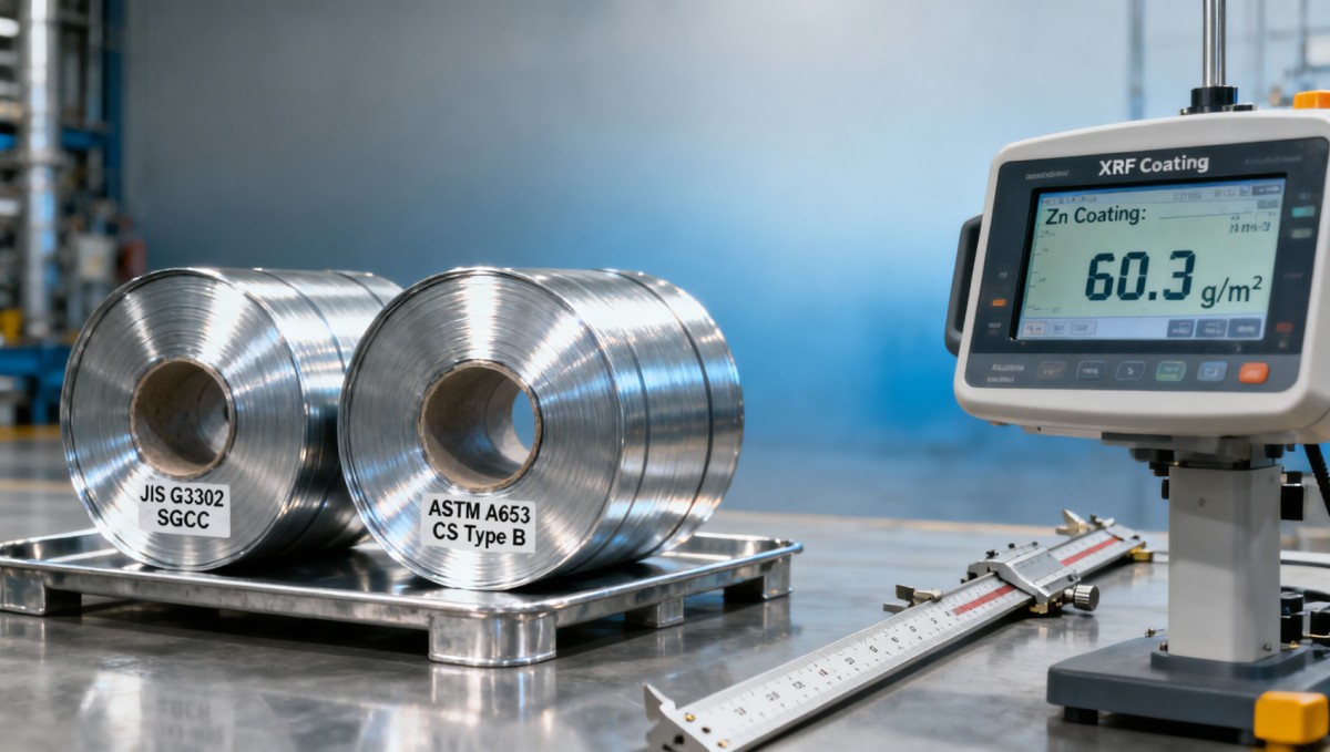 SGCC material substitution risks: Why switching from JIS G3302 to ASTM A653 isn’t always seamless