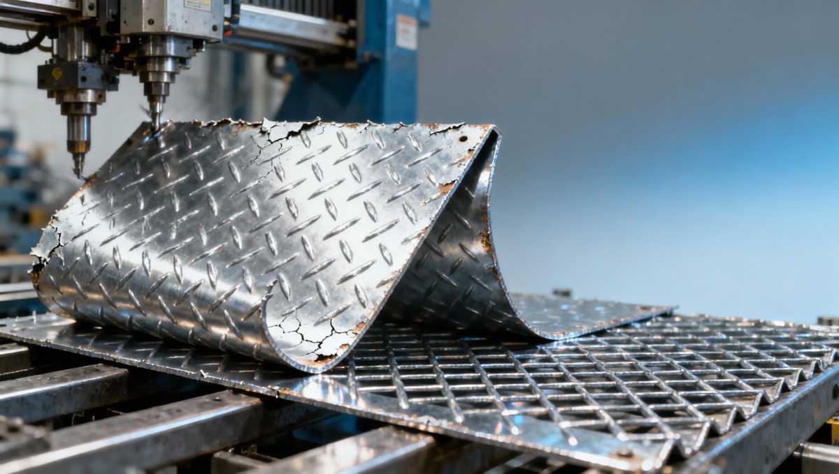 Why galvanized expanded metal sheet edges chip during bending—and how to prevent it