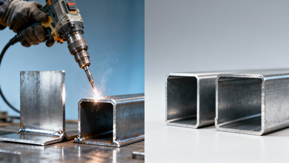 Angle vs channel: Which offers better weldability for field assembly?