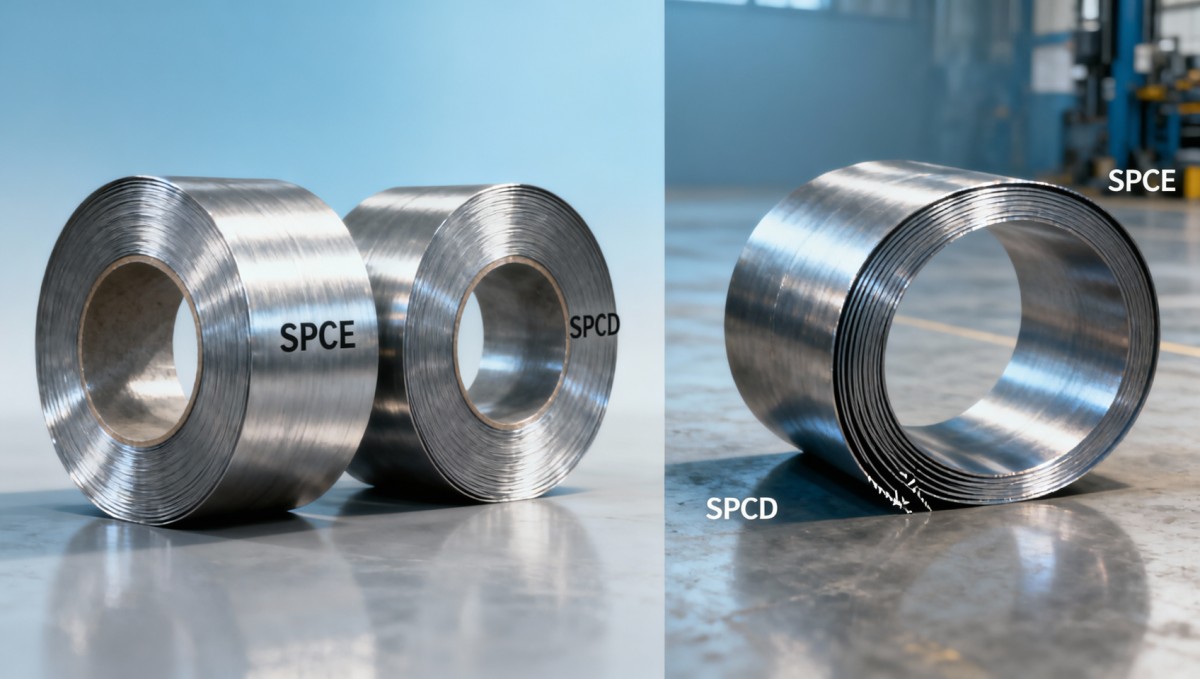 SPCE and SPCD steel both meet JIS G 3141—but fail different bend test criteria