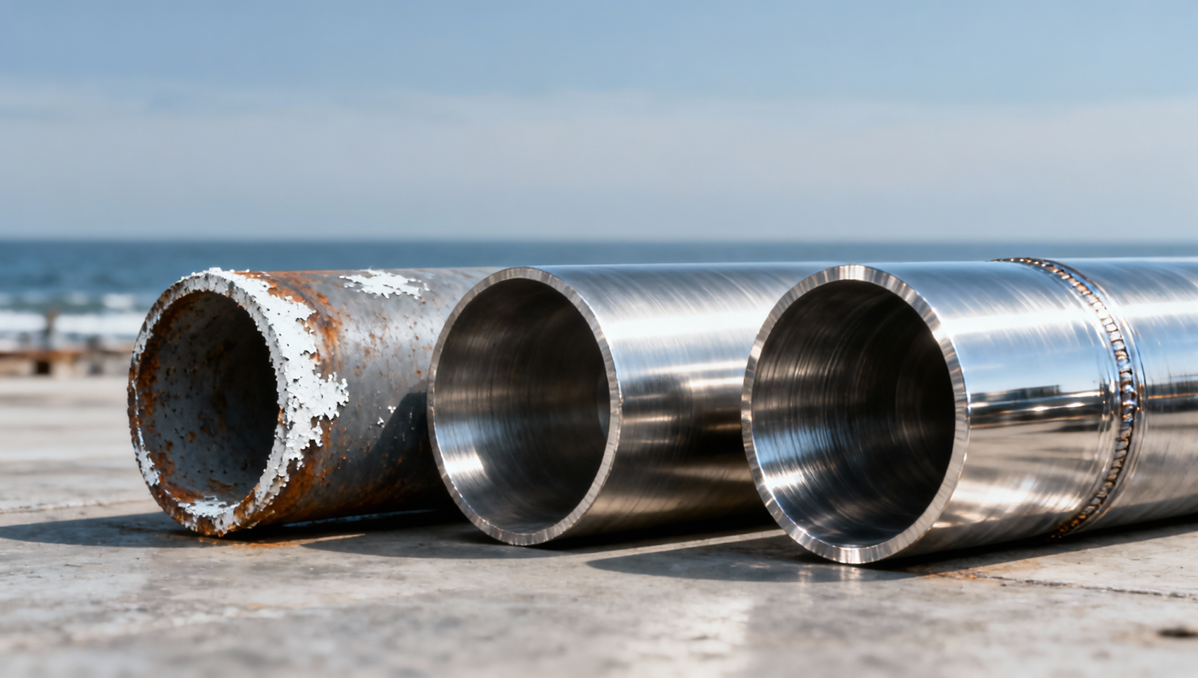 Tubo de acero inoxidable vs. tubo de acero al carbono: ¿Cuál dura más en zonas costeras?