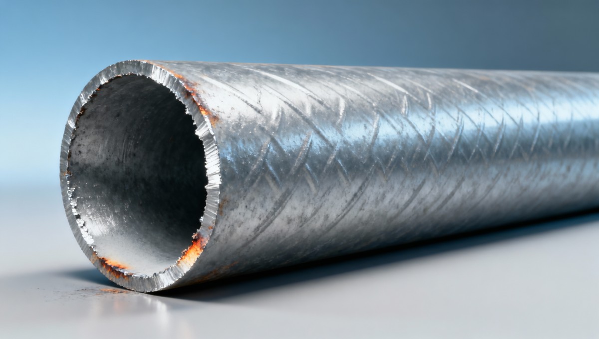 Galvanized steel pipe rusts faster when cut onsite—here’s why