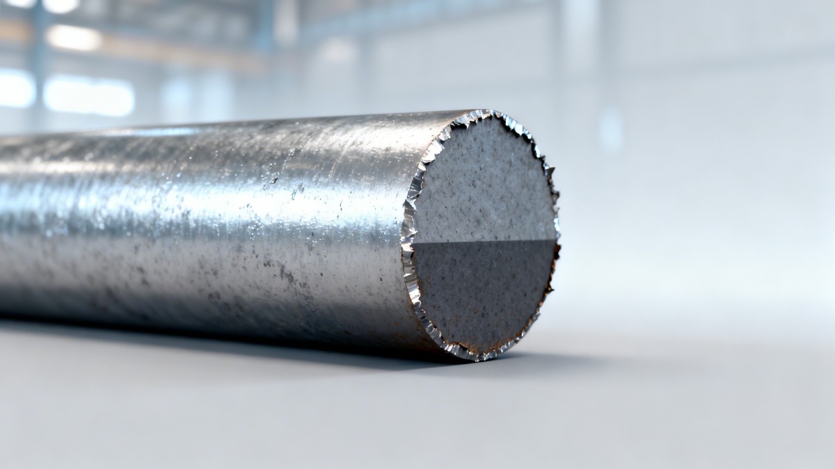 Galvanized steel pipe rusts faster when cut onsite—here’s why