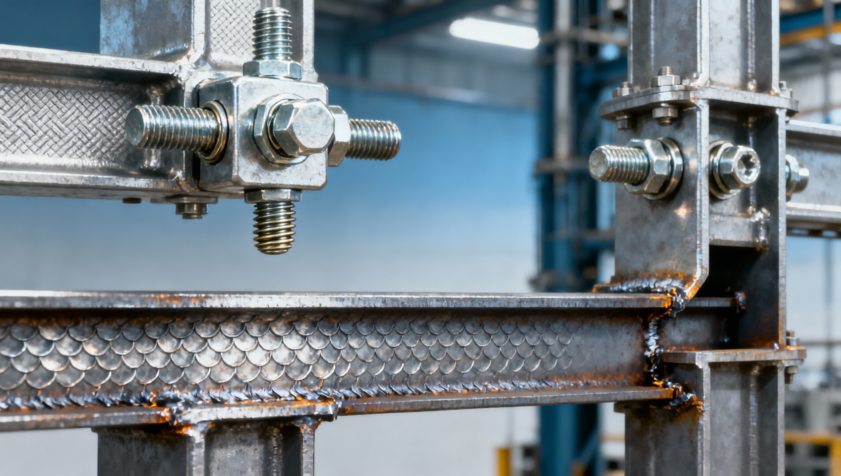 Conexiones prefabricadas de acero estructural: atornilladas vs soldadas — compensaciones de mantenimiento a largo plazo