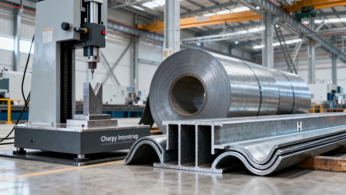 Structural steel grades with identical yield but different Charpy impact values—when does low-temperature toughness become non-negotiable?