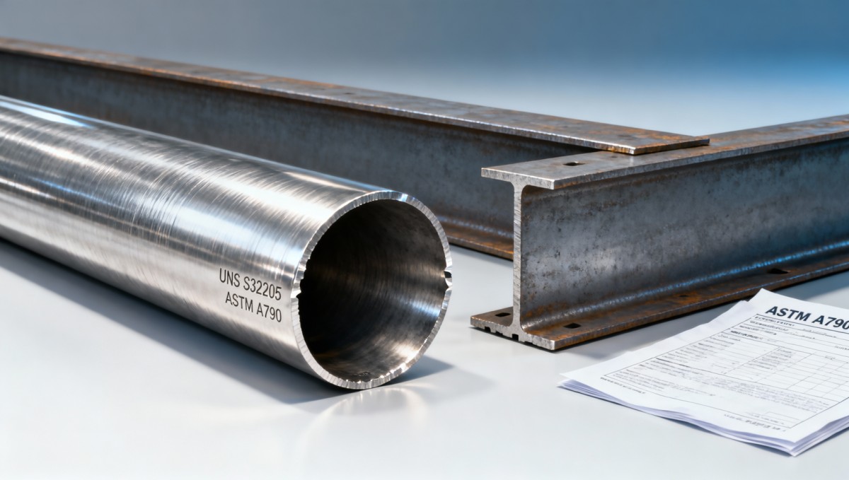 SS pipe supplier offers ‘marine-grade’ but no UNS S32205 documentation — red flag?