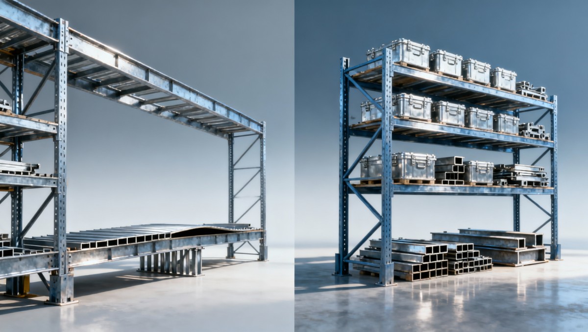 Will Angle Iron for Shelving Sag Under Heavy Loads? Will Angle Iron for Shelving Sag Under Heavy Loads?