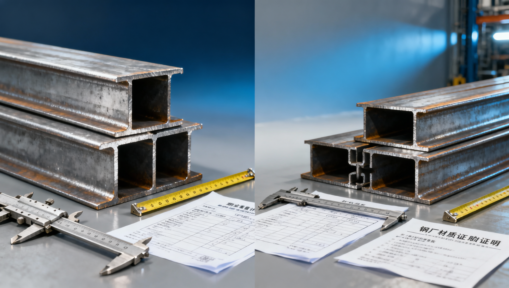 Por qué una calculadora de peso de vigas I puede diferir de los datos del laminador