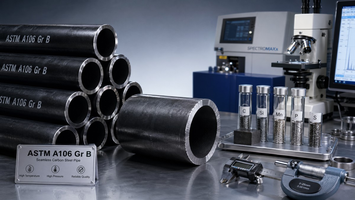 ASTM A106 Gr B chemical composition and what it affects