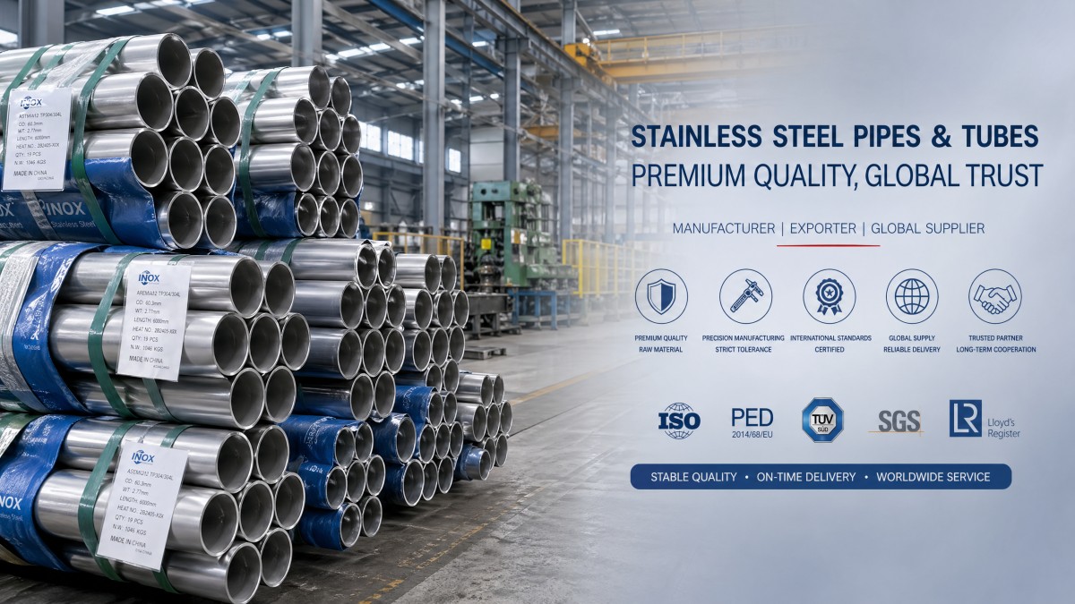What makes a reliable stainless steel pipe exporter?