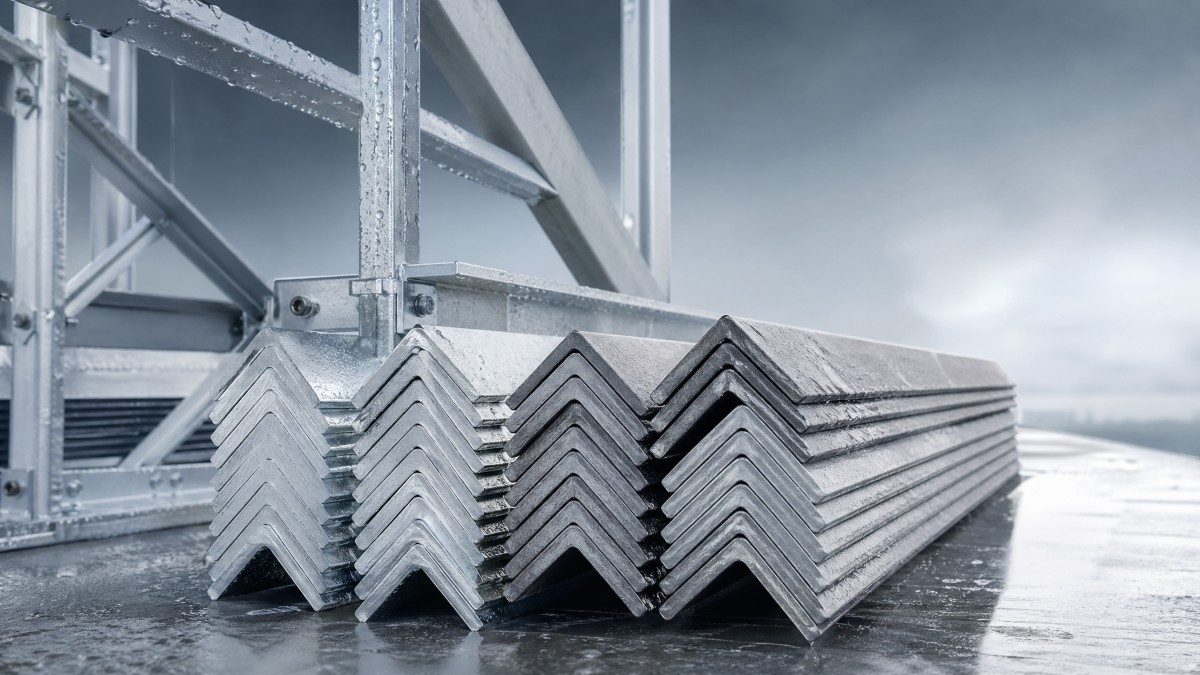 Angle iron for construction: when galvanized is worth it