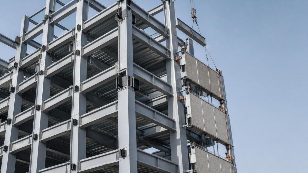 What’s the real timeline impact of delayed structural steel erection on high-rise projects?