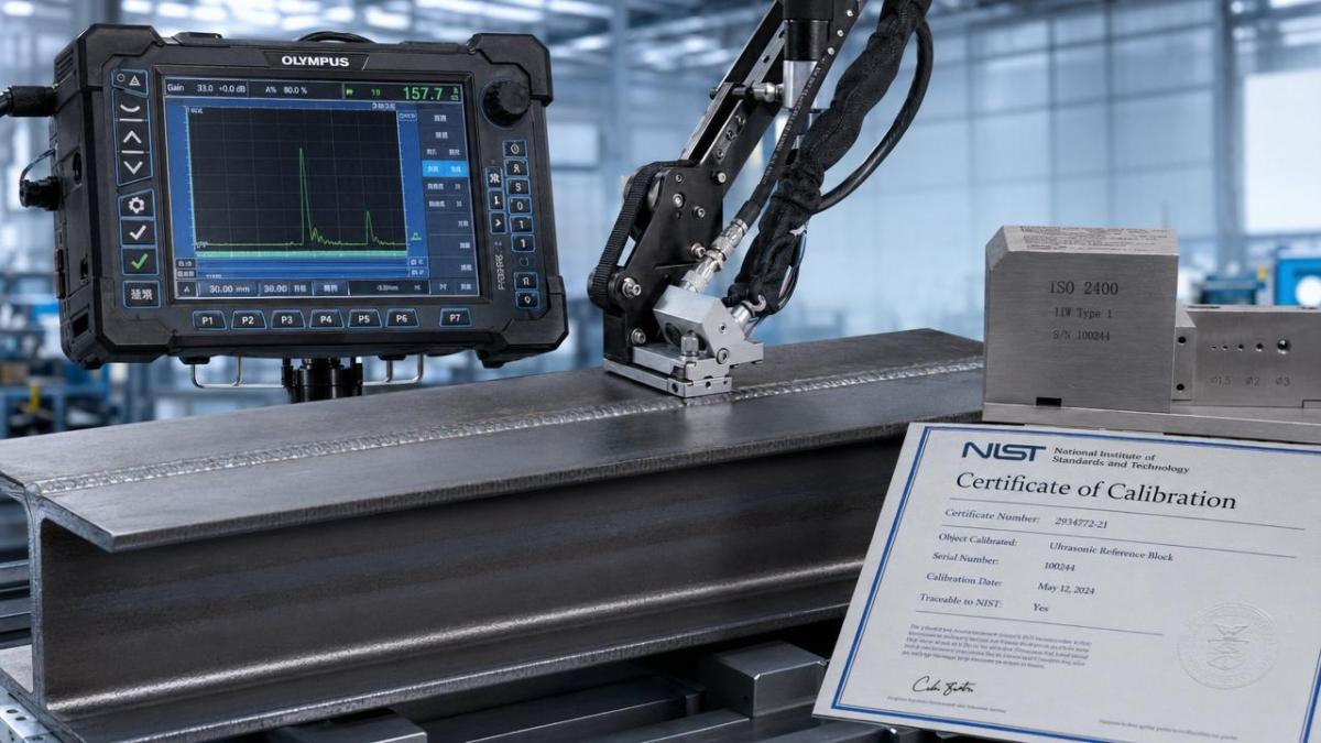 Does being a structural steel manufacturer guarantee in-house NDT capability?