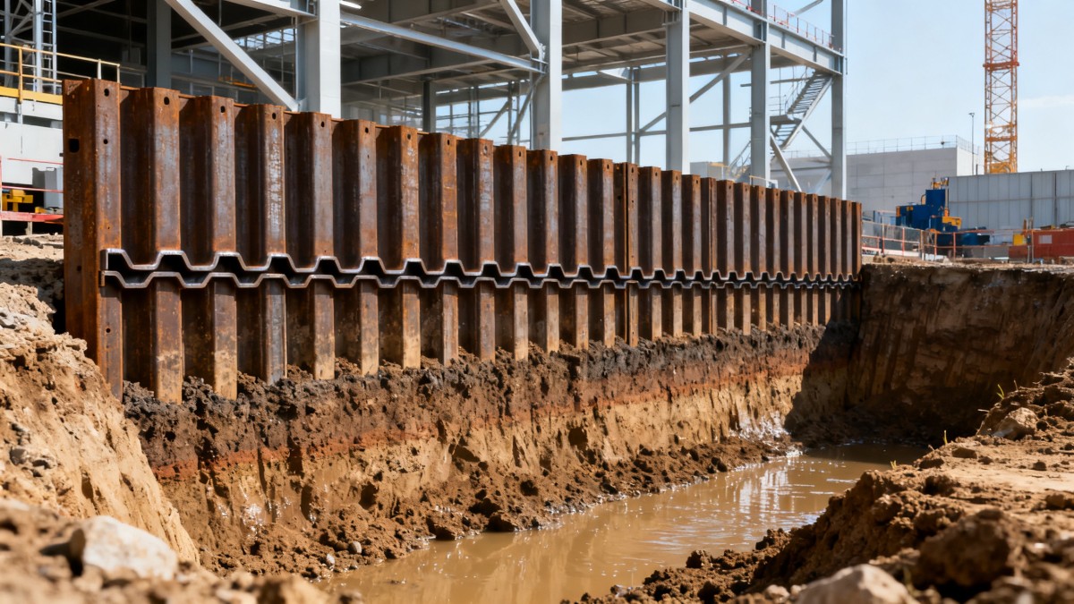 Steel Sheet Pile for Retaining Walls and the Soil Conditions That Matter