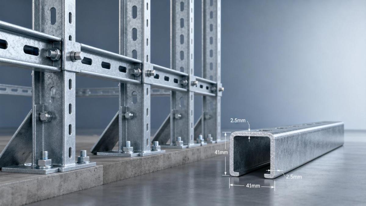 U Channel Steel Selection for Frame Support