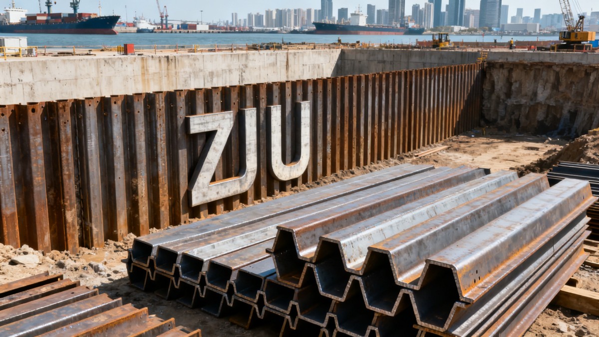 Best Steel Sheet Pile Types for Retaining Walls