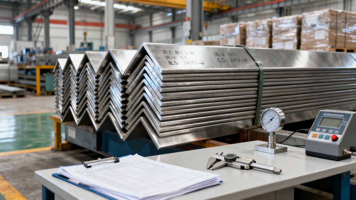 Angle Stainless Steel Supplier: Quality Checks Before Ordering