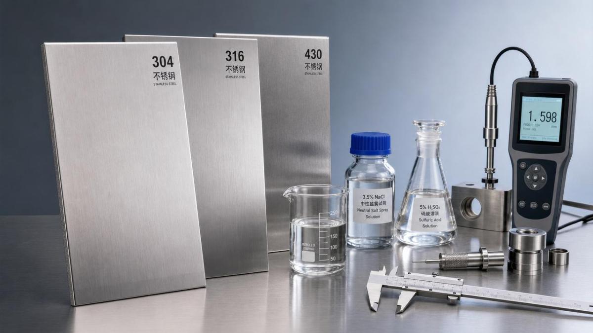 304 steel plate vs other grades in corrosive environments